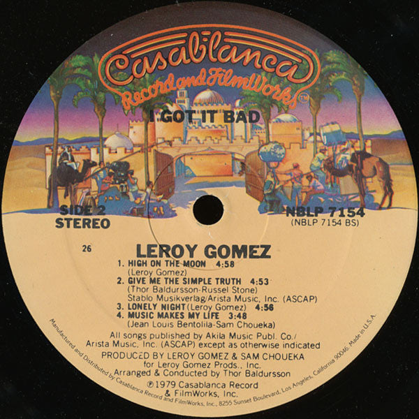 Leroy Gomez : I Got It Bad (LP, Album, 26 )