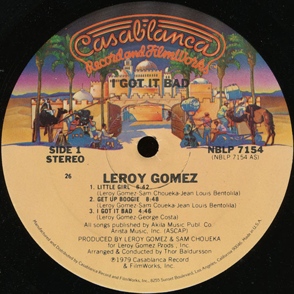Leroy Gomez : I Got It Bad (LP, Album, 26 )