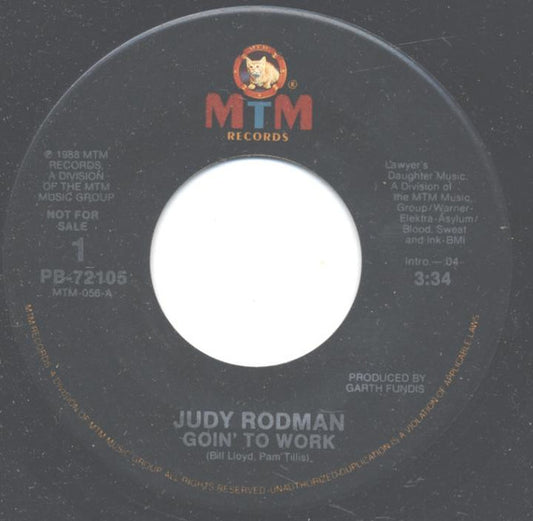 Judy Rodman : Goin' To Work (7", Promo)