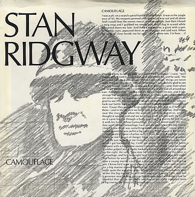 Stan Ridgway : Camouflage (7", Single)