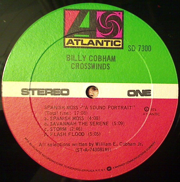 Billy Cobham : Crosswinds (LP, Album, RE, RI )