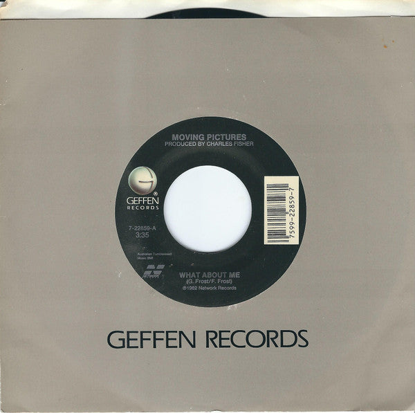 Moving Pictures (2) : What About Me (7", Single, RE)