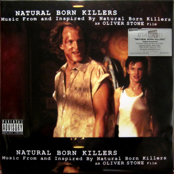 Various : Natural Born Killers - Music From And Inspired By Natural Born Killers - An Oliver Stone Film (2xLP, Comp, RE, Gat)