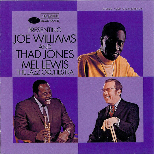 Joe Williams And Thad Jones/Mel Lewis Orchestra* : Presenting Joe Williams And Thad Jones/Mel Lewis Orchestra (CD, Album, RE)