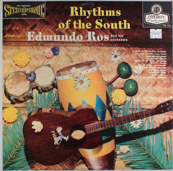 Edmundo Ros And His Orchestra* : Rhythms Of The South (LP, Album)