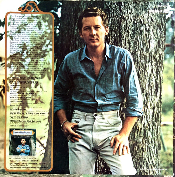 Jerry Lee Lewis : Sings The Country Music Hall Of Fame Hits Vol. 1 (LP, Comp, Ter)