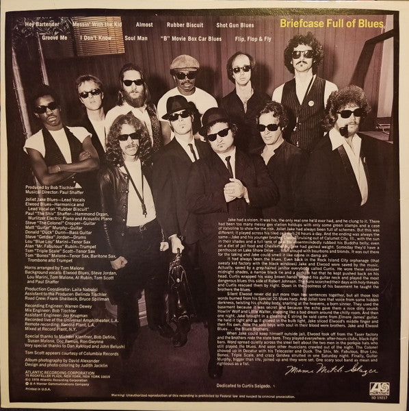 Blues Brothers* : Briefcase Full Of Blues (LP, Album, MO )