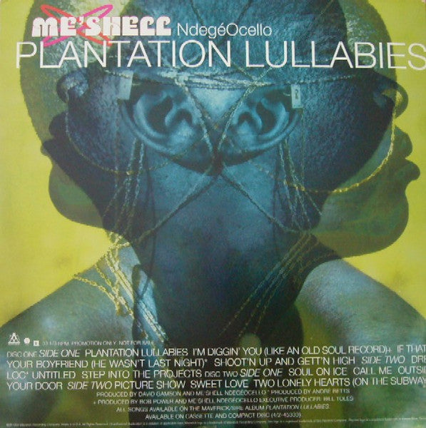 洋楽 Me'Shell NdegeOcello/PLANTATION LULLABIE Me'Shell NdegéOcello : Plantation Lullabies (NM or M-) – Square