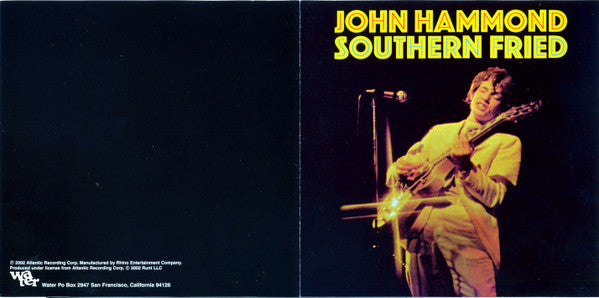 John Hammond* : Southern Fried (CD, Album, RE)
