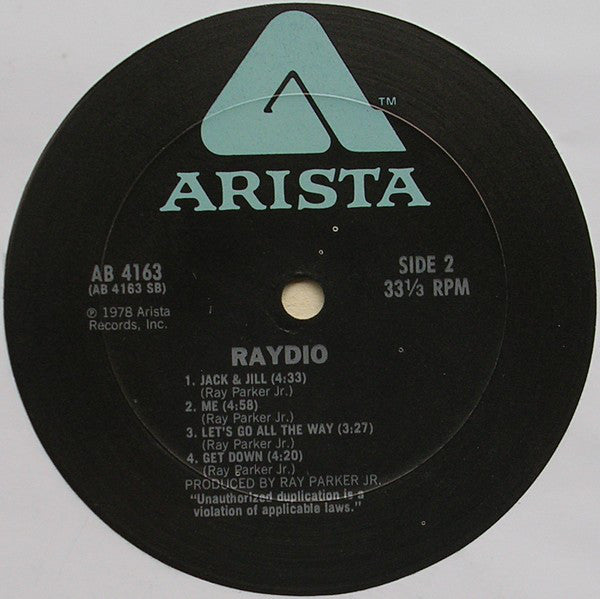 Raydio : Raydio (LP, Album)