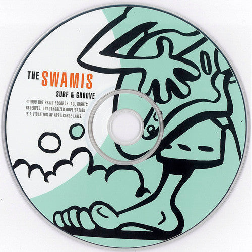 The Swamis (5) : Surf & Groove (CD, Album)