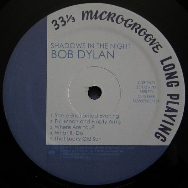Bob Dylan : Shadows In The Night (LP, Album, 180 + CD, Album + Ltd)