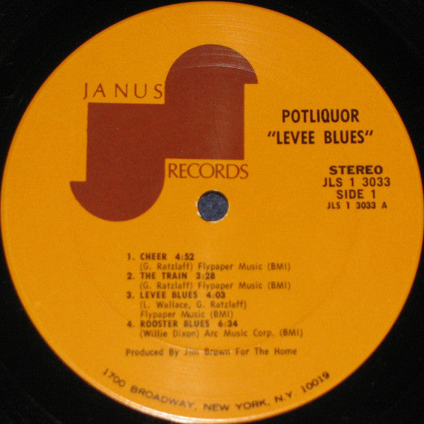 Pot Liquor* : Levee Blues (LP, Album)