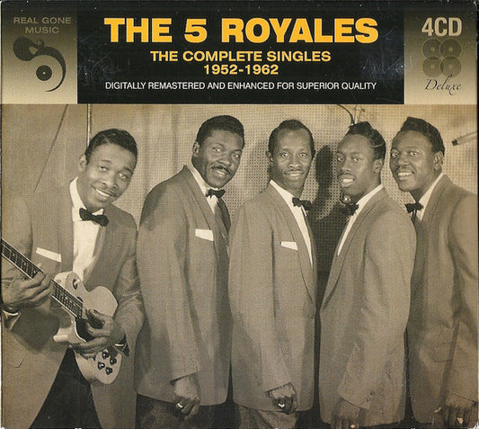 The 5 Royales : The Complete Singles 1952-1962 (4xCD, Comp, Dlx, RE, RM, Dig)