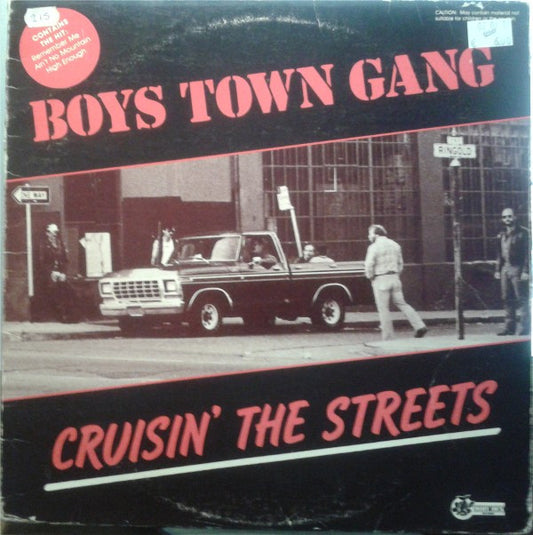 Boys Town Gang : Cruisin' The Streets (LP, Album, RE, RP)