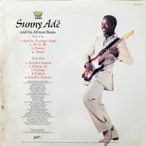 King Sunny Adé And His African Beats* : Synchro System (LP, Album)