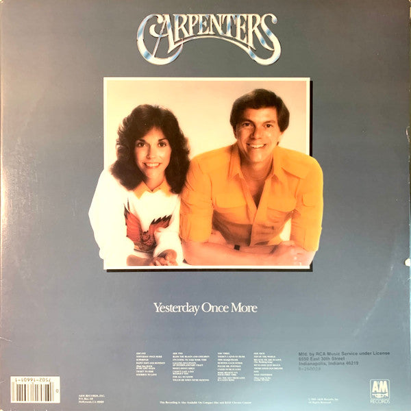 Carpenters : Yesterday Once More (2xLP, Comp, Club)