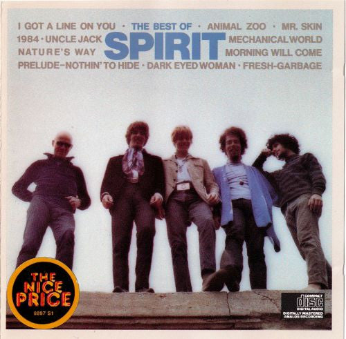 Spirit (8) : The Best Of Spirit (CD, Comp, RP)