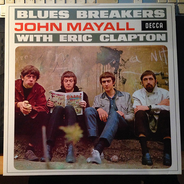 John Mayall With Eric Clapton : Blues Breakers (LP, Album, Ltd, RE)