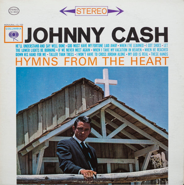 Johnny Cash : Hymns From The Heart (LP, Album, RP)