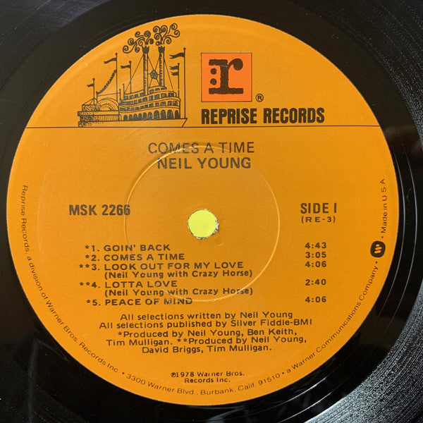 Neil Young : Comes A Time (LP, Album, RE, Los)