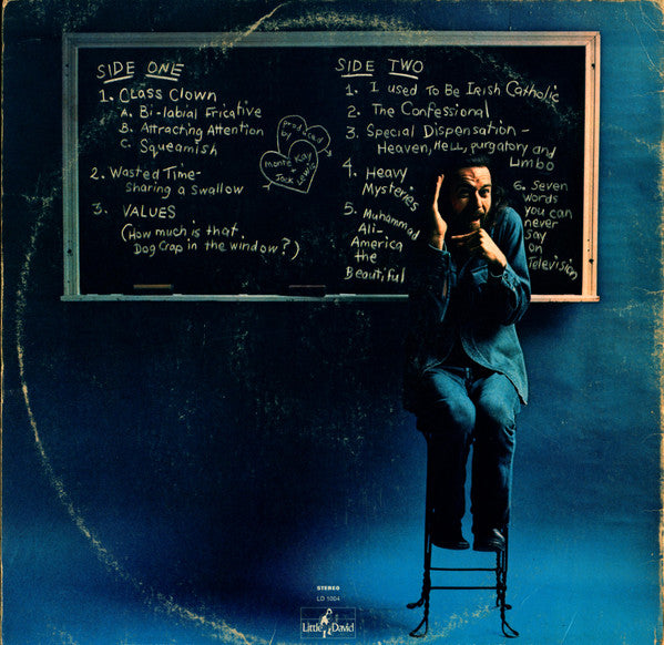 George Carlin : Class Clown (LP, Album, PR)