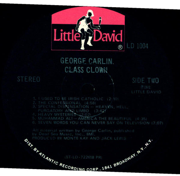 George Carlin : Class Clown (LP, Album, PR)