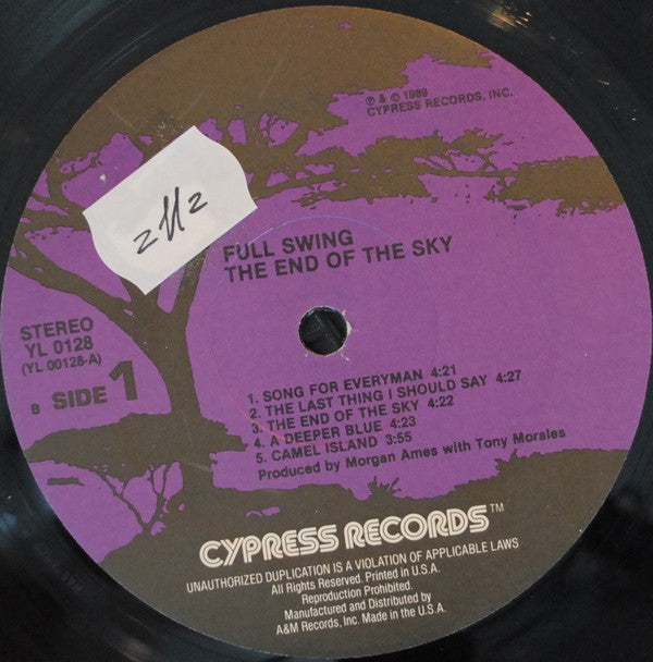 Full Swing* : The End Of The Sky (LP, Album)