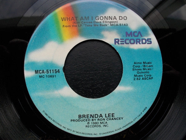 Brenda Lee : Enough For You / What Am I Gonna Do (7")