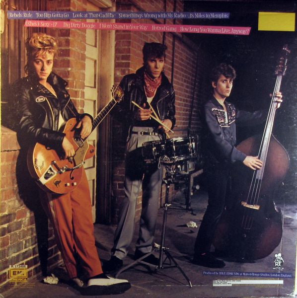 Stray Cats : Rant N' Rave With The Stray Cats (LP, Album, Club, RCA)