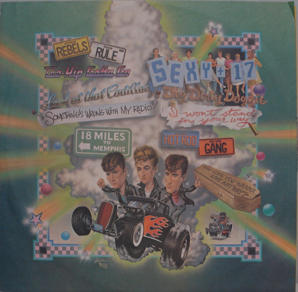 Stray Cats : Rant N' Rave With The Stray Cats (LP, Album, Club, RCA)