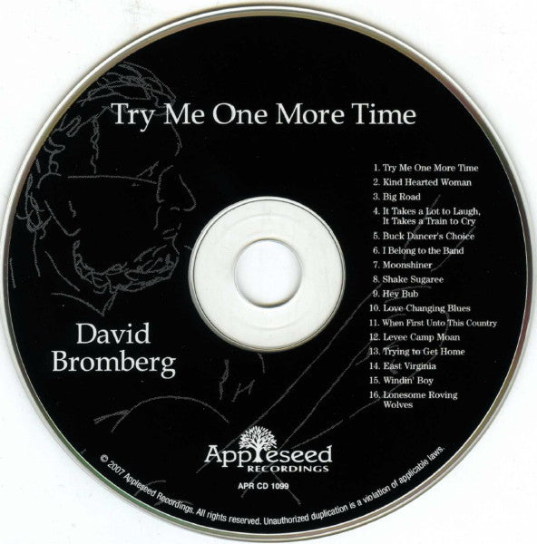 David Bromberg : Try Me One More Time (CD, Album)