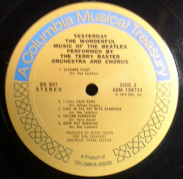 The Terry Baxter Orchestra And Chorus* : Yesterday - The Wonderful Music Of The Beatles Performed By The Terry Baxter Orchestra And Chorus (6xLP + Box)