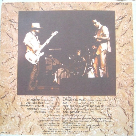ZZ Top : Rio Grande Mud (LP, Album, PH )