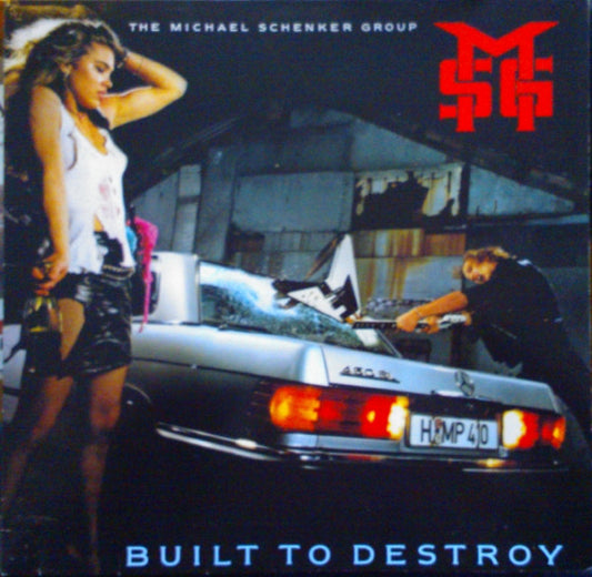 The Michael Schenker Group : Built To Destroy (LP, Album)