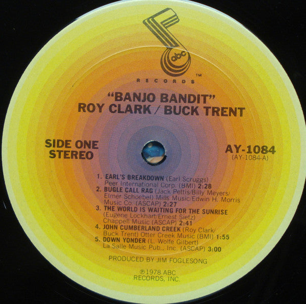 Roy Clark And Buck Trent : Banjo Bandits (LP, Album, Ter)