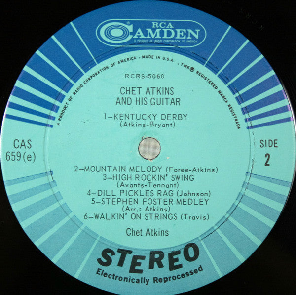 Chet Atkins : Chet Atkins And His Guitar (LP, Album, RE, Ind)