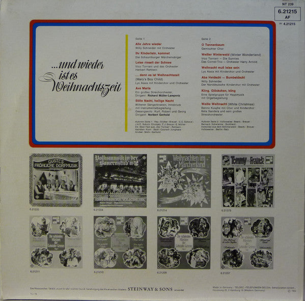 Various : ...Und Wieder Ist Es Weihnachtszeit (LP, Comp)