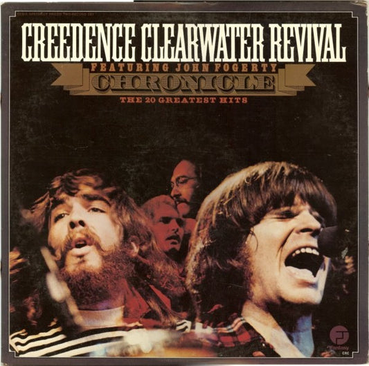 Creedence Clearwater Revival Featuring John Fogerty : Chronicle - The 20 Greatest Hits (2xLP, Comp, Club, RP, Gat)