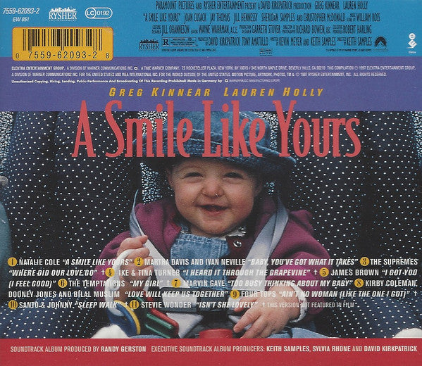 Various : Songs From The Original Motion Picture Soundtrack "A Smile Like Yours" (CD, Comp)