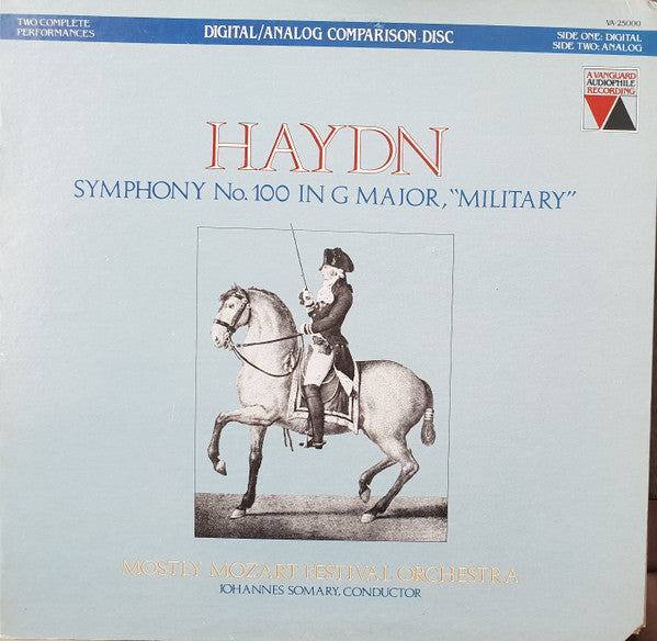 Haydn* - Mostly Mozart Festival Orchestra* Conductor Johannes Somary : Symphony No. 100 In G Major "Military" (LP, Dig)