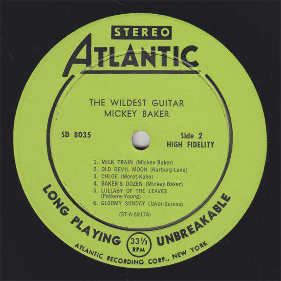 Mickey Baker : The Wildest Guitar (LP, Album)
