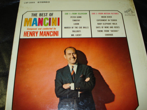 Henry Mancini : The Best Of Mancini (LP, Comp)