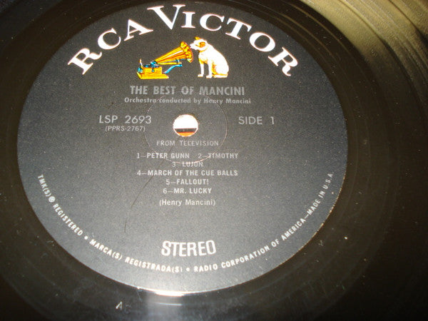 Henry Mancini : The Best Of Mancini (LP, Comp)