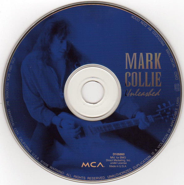 Mark Collie : Unleashed (CD, Album, Club)