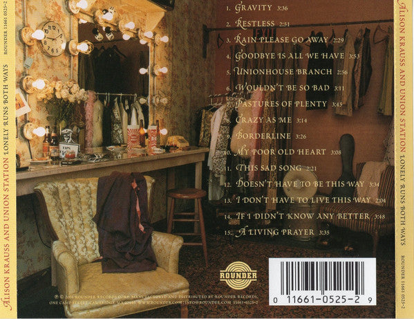 Alison Krauss And Union Station* : Lonely Runs Both Ways (CD, Album)
