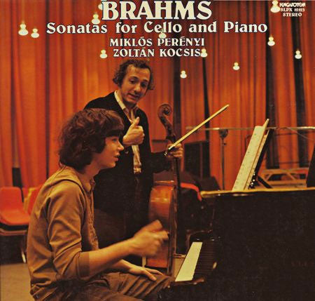 Brahms*, Miklós Perényi, Zoltán Kocsis : Sonatas For Cello And Piano (LP)