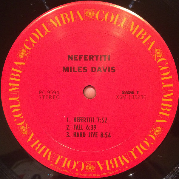 Miles Davis : Nefertiti (LP, Album, RE)