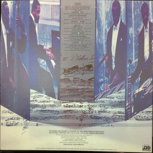 The Modern Jazz Quartet : Blues On Bach (LP, Album, RE, RI )