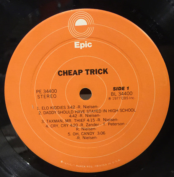 Cheap Trick : Cheap Trick (Vinyl, VG) – Square Cat Vinyl Cheap Trick : Cheap Trick (Vinyl, VG) – Square Cat Vinyl